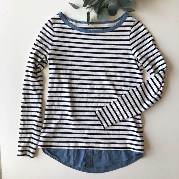 LOFT Tops - Ann Taylor LOFT Striped Blouse